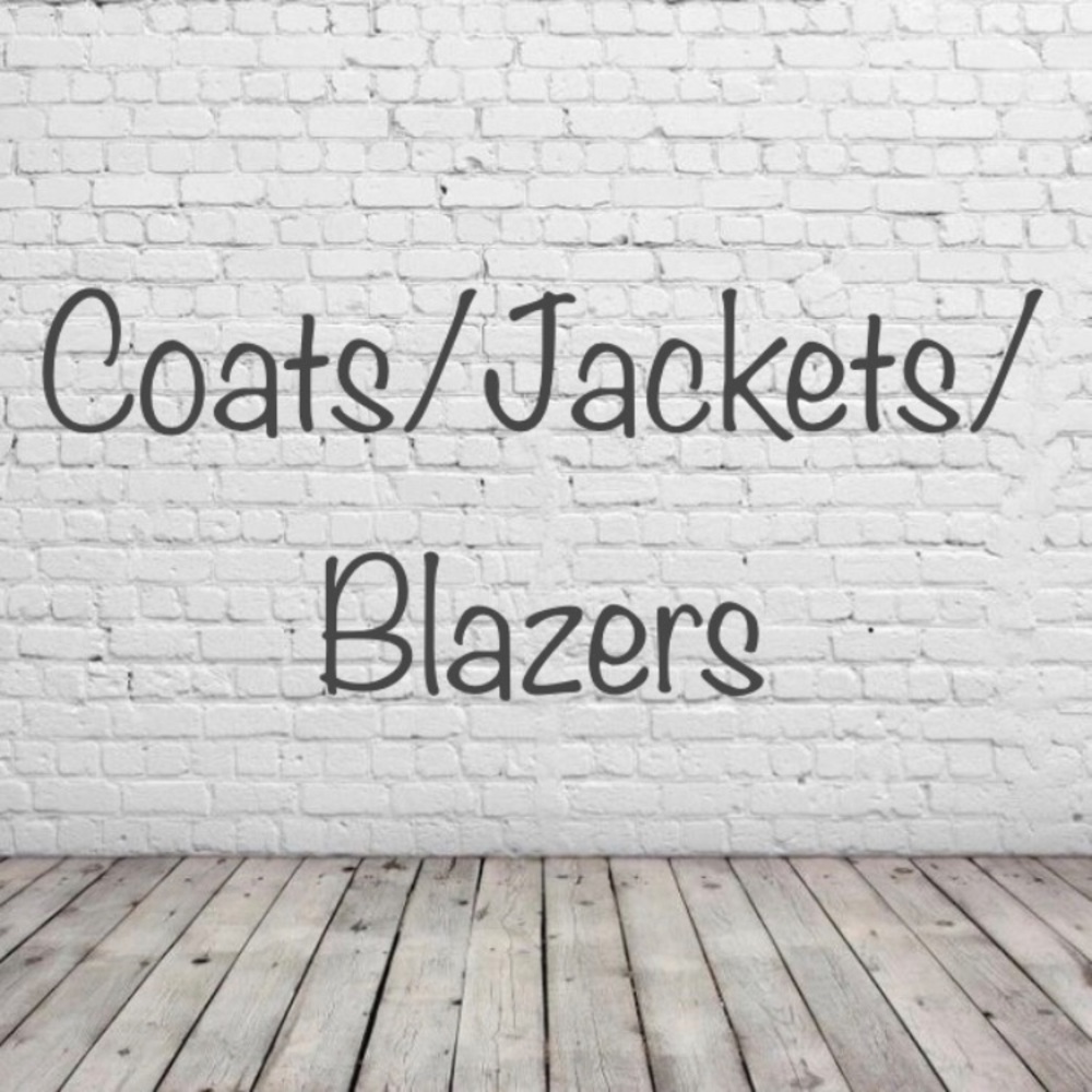 Coats/Jackets/Blazers